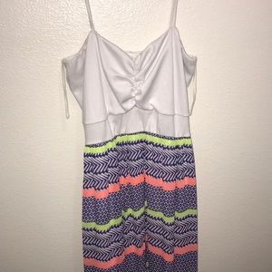 multi color dress